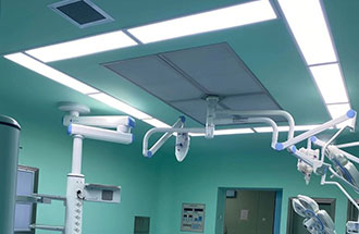 10月1日，志遠(yuǎn)凈化工程項目傳回的新疆某醫(yī)院建設(shè)進度