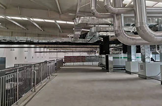 3月3日，湖北省某食品加工廠潔凈廠房凈化工程收尾中