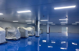 12月18日，志遠凈化承攬的電子廠無塵車間凈化工程收尾中